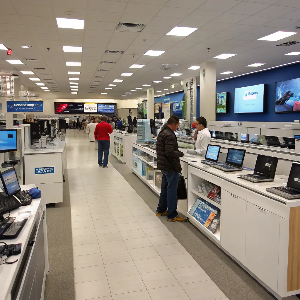 Growth era electronics store